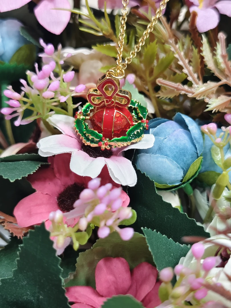 铜合金项链 时尚买手潮流 wanne 链接【圣诞球 orb 项链】