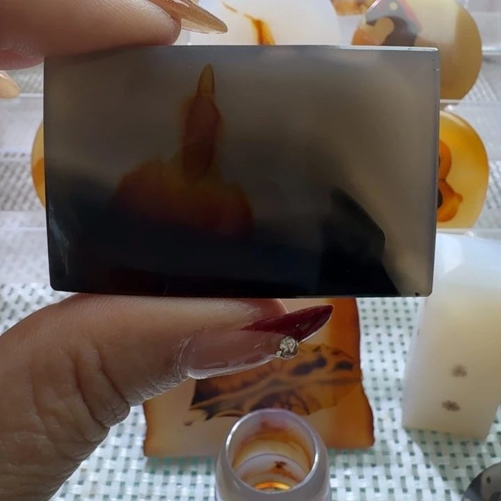 玛瑙/玉髓未镶嵌项链