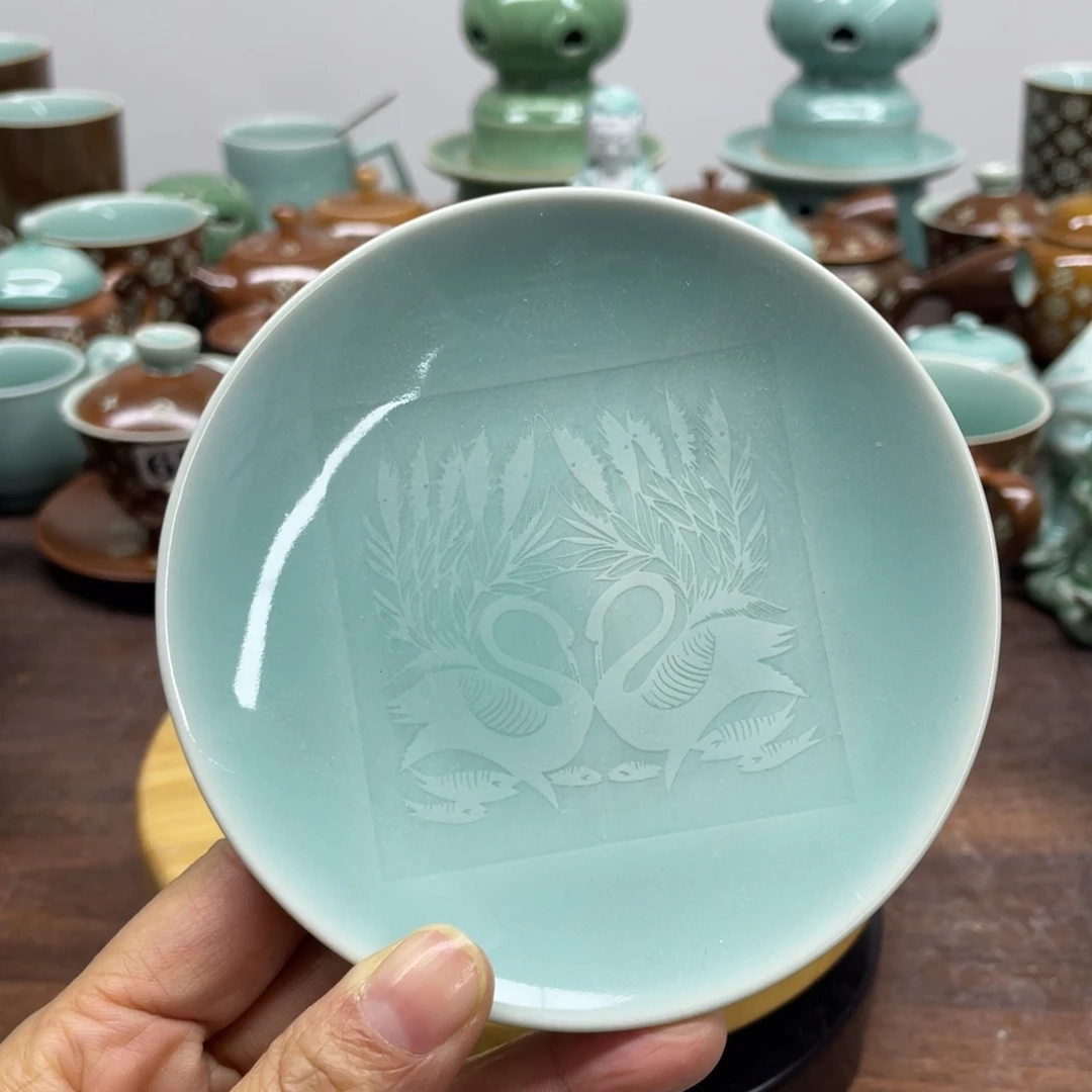 微瑕特价11.5厘米青瓷