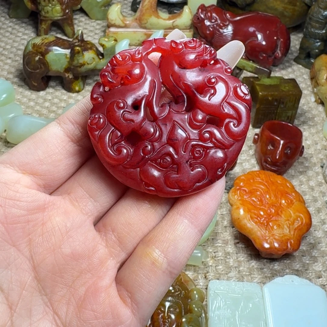 吊坠白玉菩提挂件