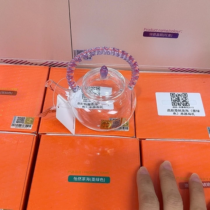 玻璃手工艺品禾器茶器现货现发