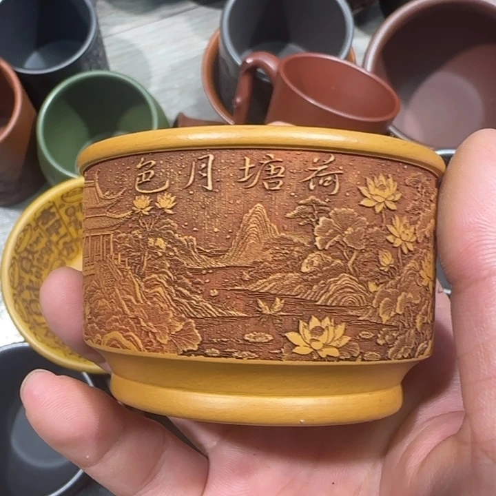茶杯紫砂全手工制作工艺
