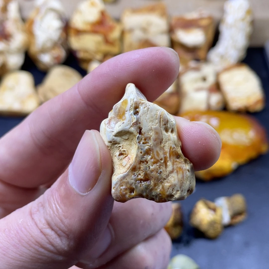 定制琥珀未镶嵌宝*定制