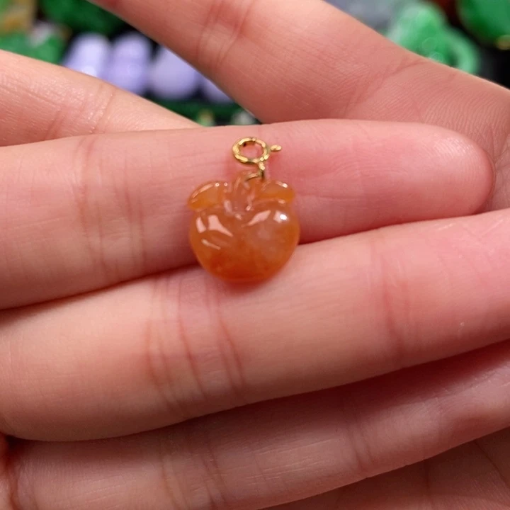 颈饰未镶嵌翡翠吊坠