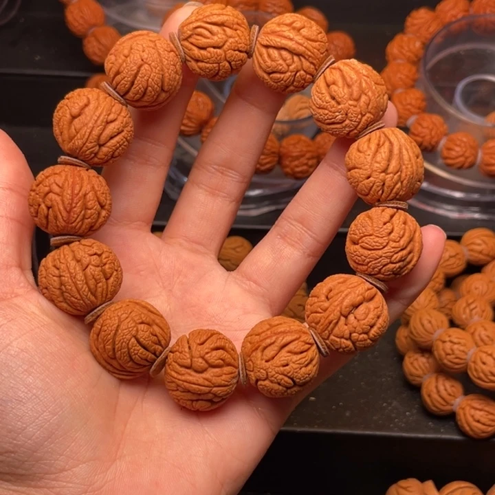 桃核吊坠龙纹桃核19