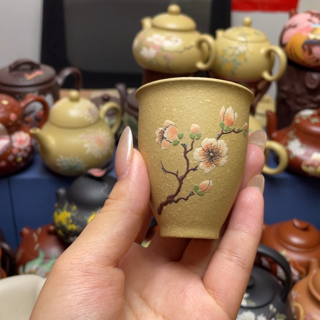 茶杯紫砂紫砂主人杯50cc