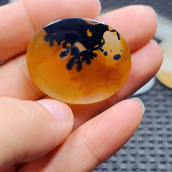 未镶嵌玛瑙/玉髓珠宝半成品