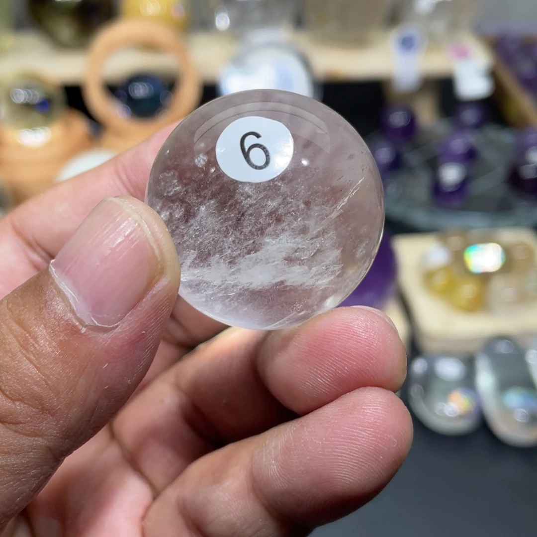 水晶未镶嵌珠宝半成品