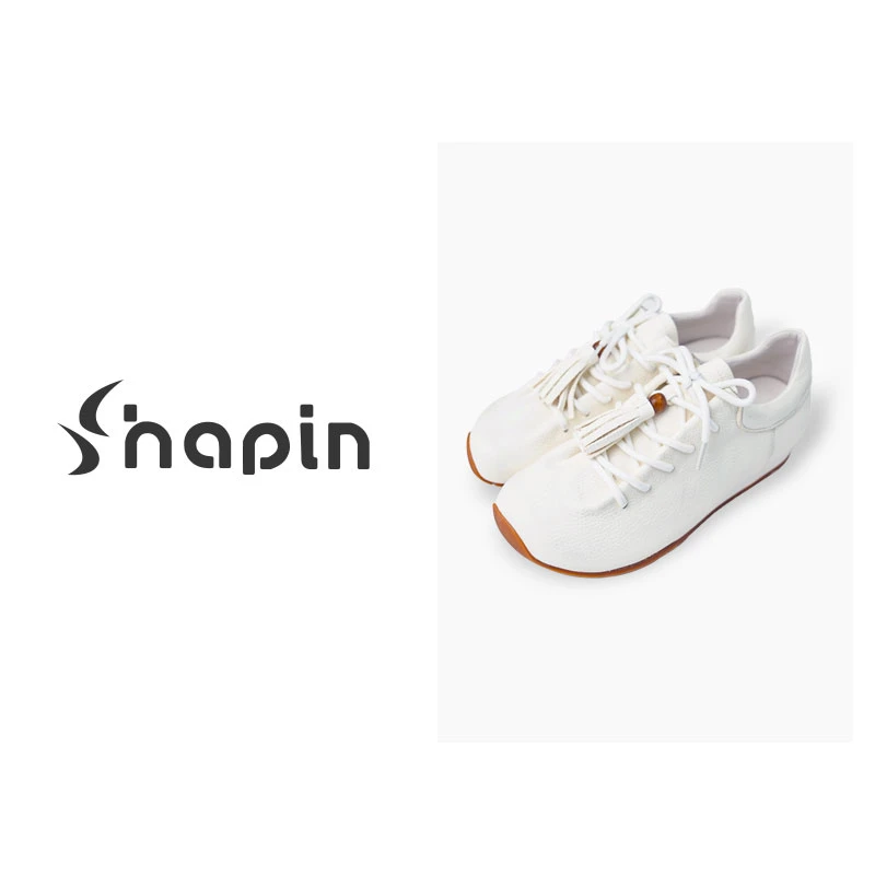 优雅磨砂牛皮时尚运动透气低跟百搭休闲鞋XX726-1