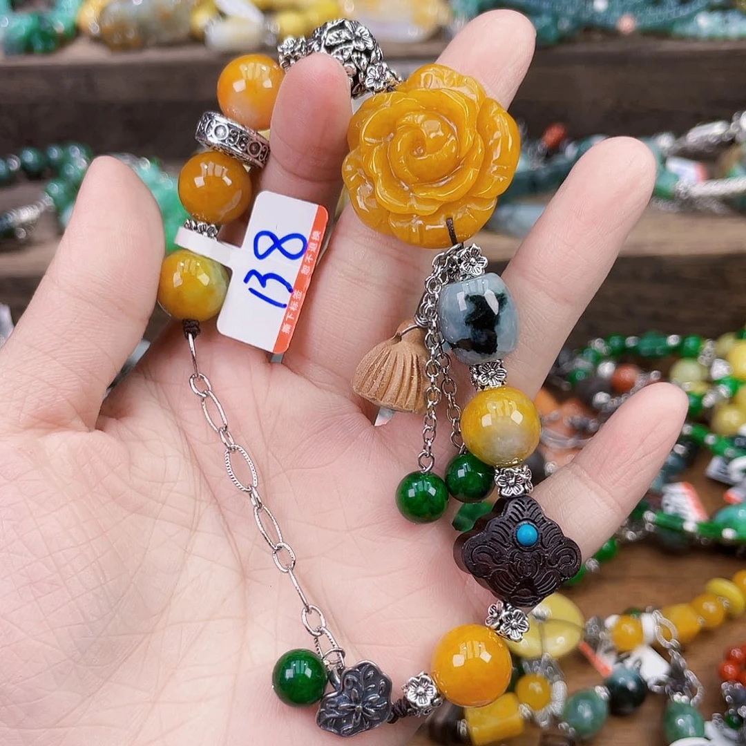 一***意未镶嵌手链翡翠手链