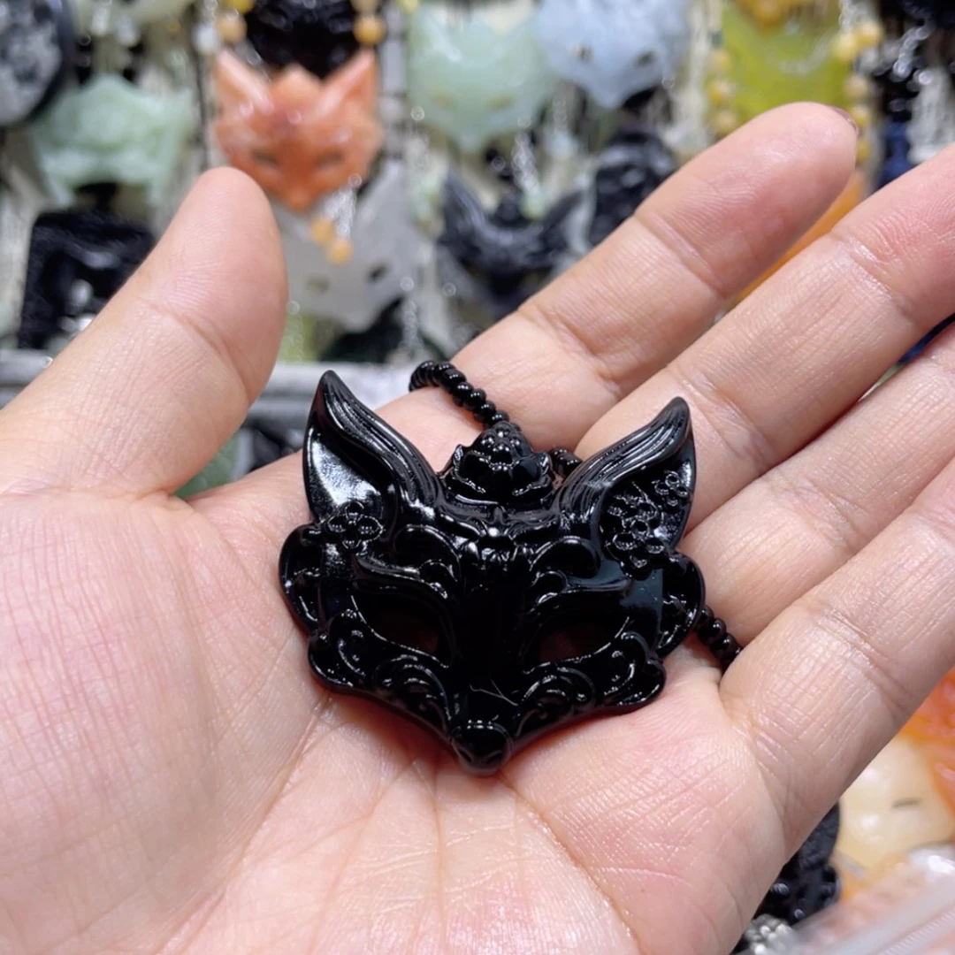 【闪购商品】岫玉未镶嵌颈饰羽****.62手牌