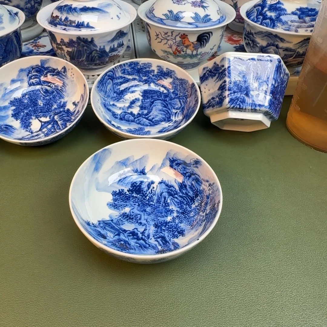 陶纯手工纯手绘茶具396