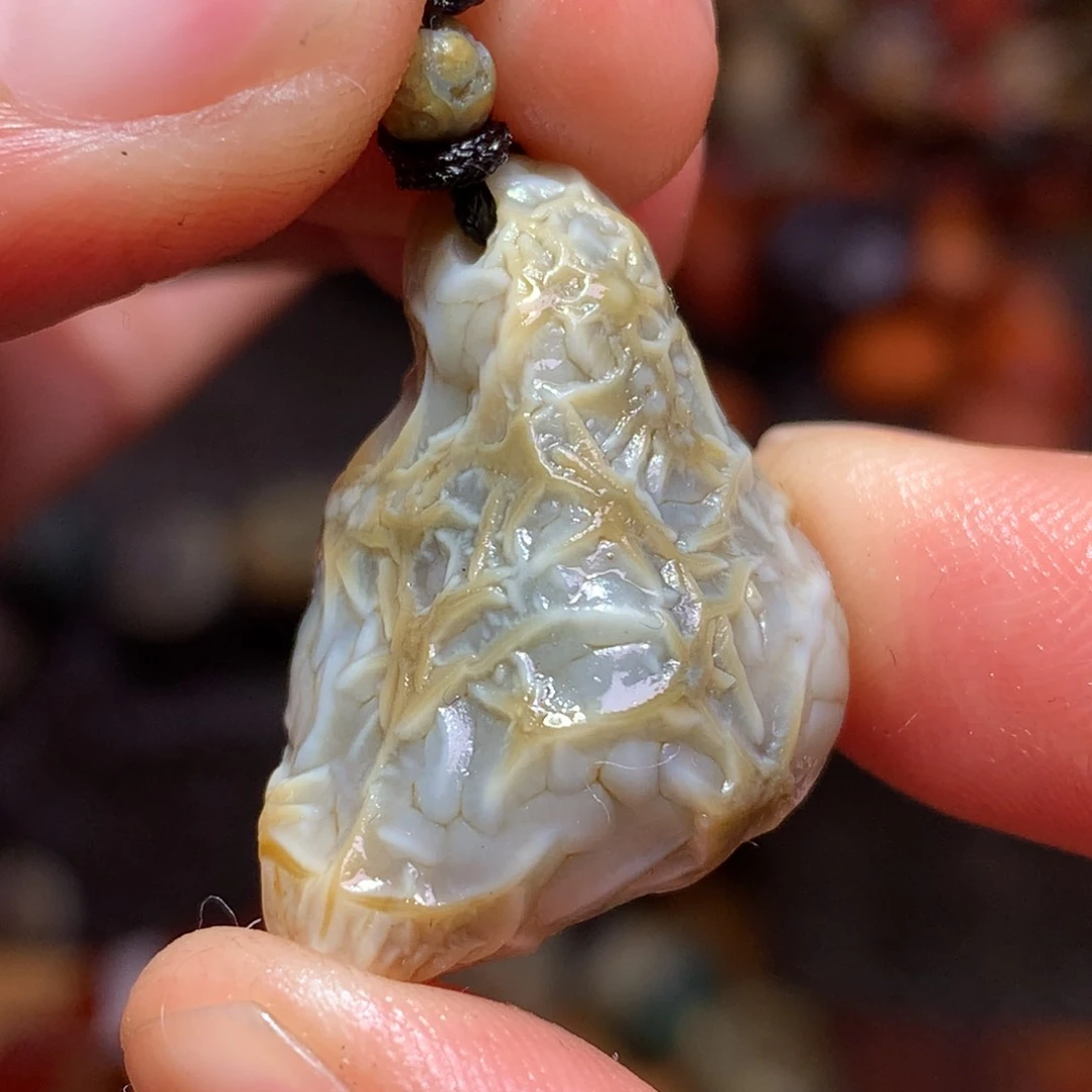 未镶嵌玛瑙/玉髓珠宝半成品