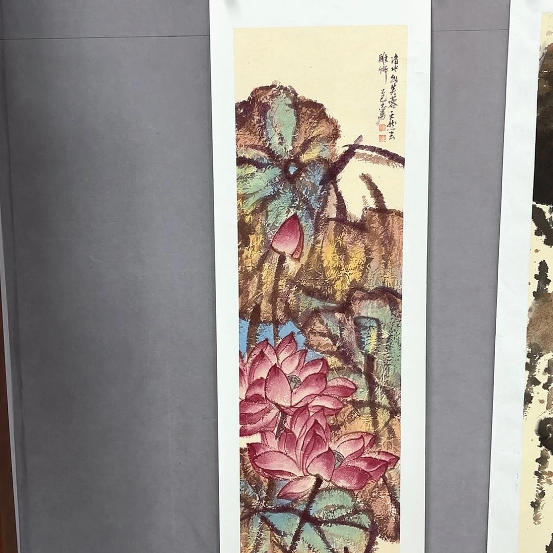 国画艺术家真人手绘