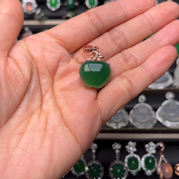 玛瑙/玉髓合金颈饰