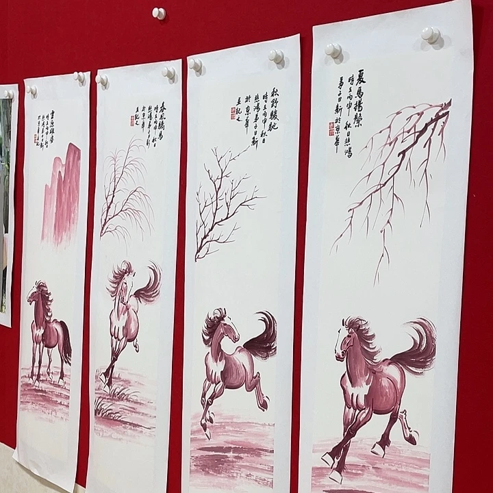 日新画作欣赏作品