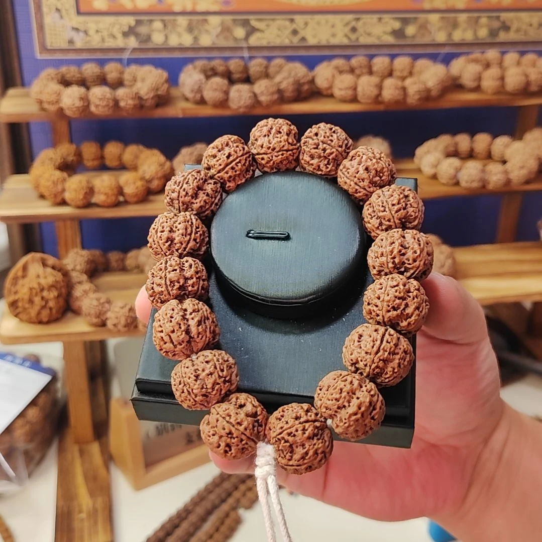 江***画手串金刚菩提双龙