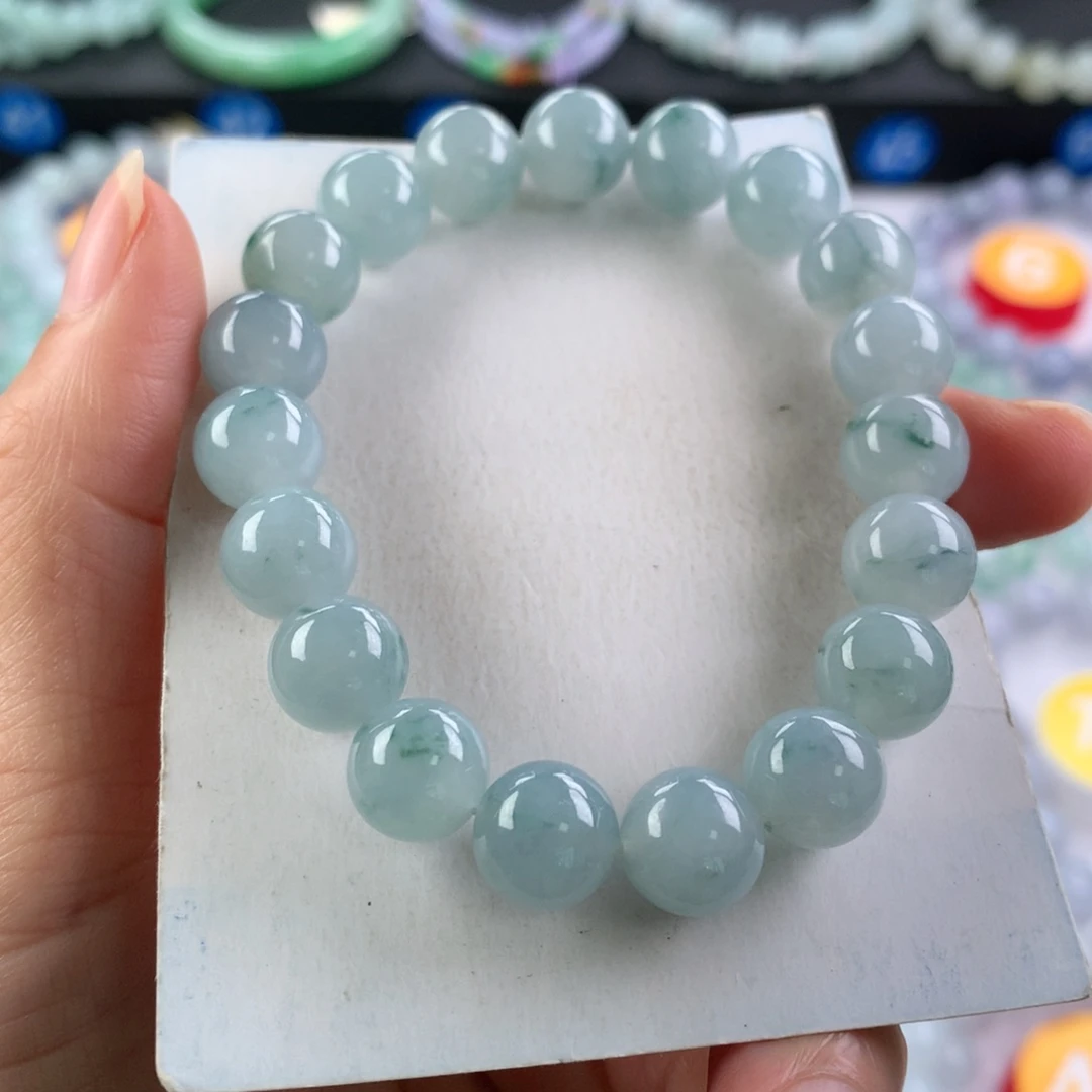 翡翠未镶嵌手链卡10