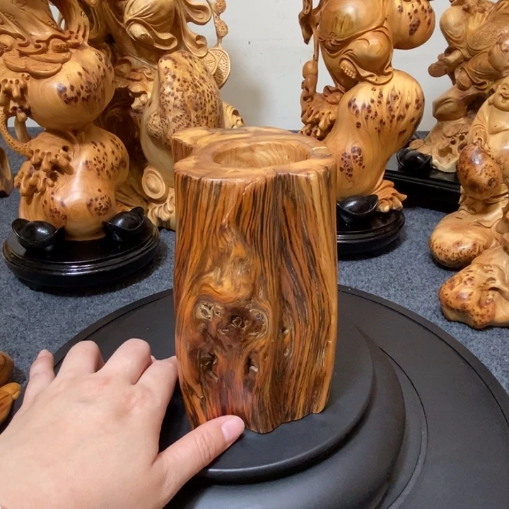 柏木（崖柏）崖柏笔筒