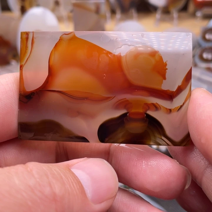 玛瑙/玉髓未镶嵌吊坠(不含链)