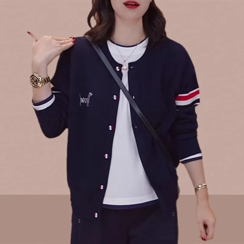 女士百搭外套2025春秋爆款洋气小个子大码美式高街设计感小众夹克