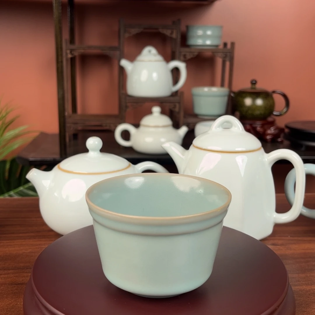 原矿原釉原产地汝瓷