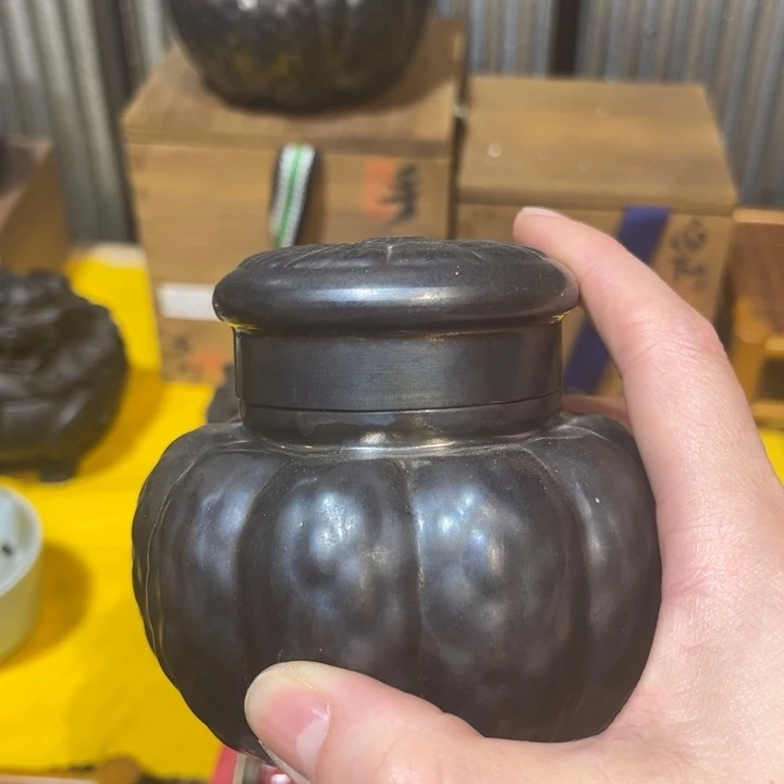 铜中古工艺品摆件