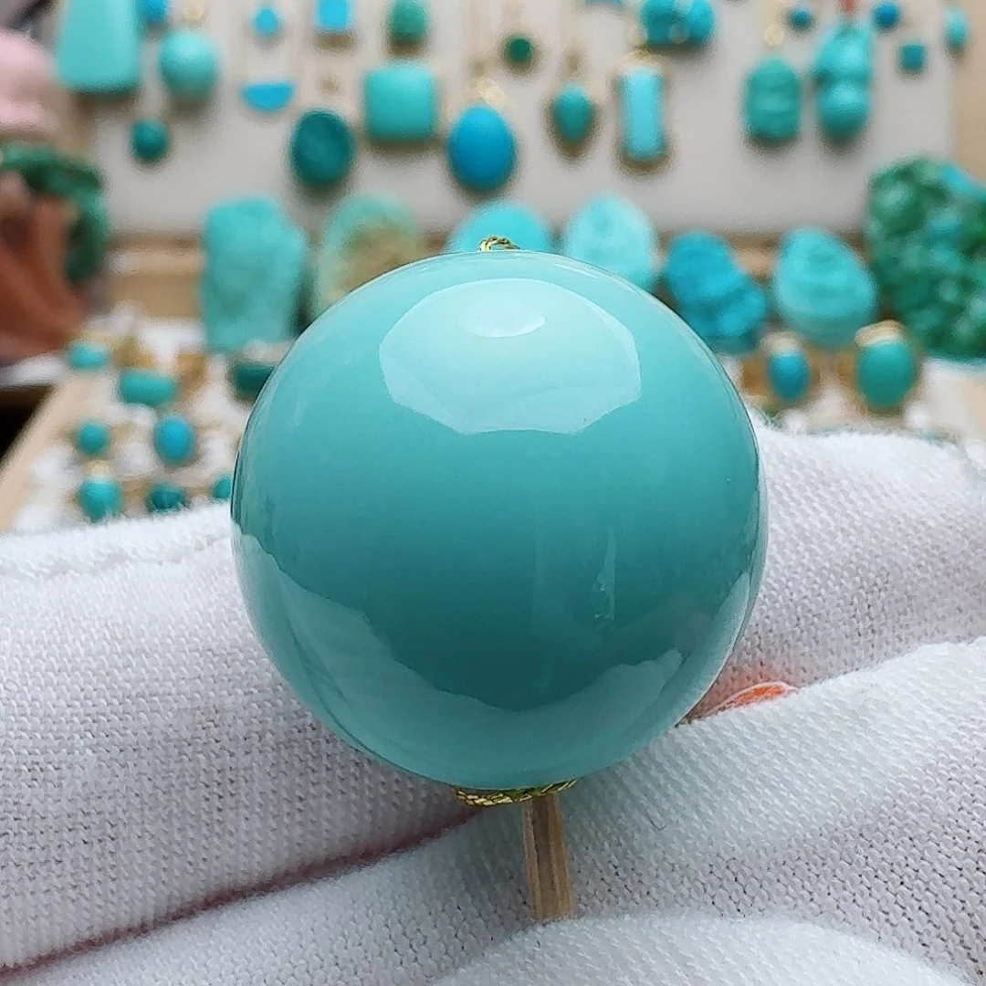 未镶嵌绿松石珠宝奇石