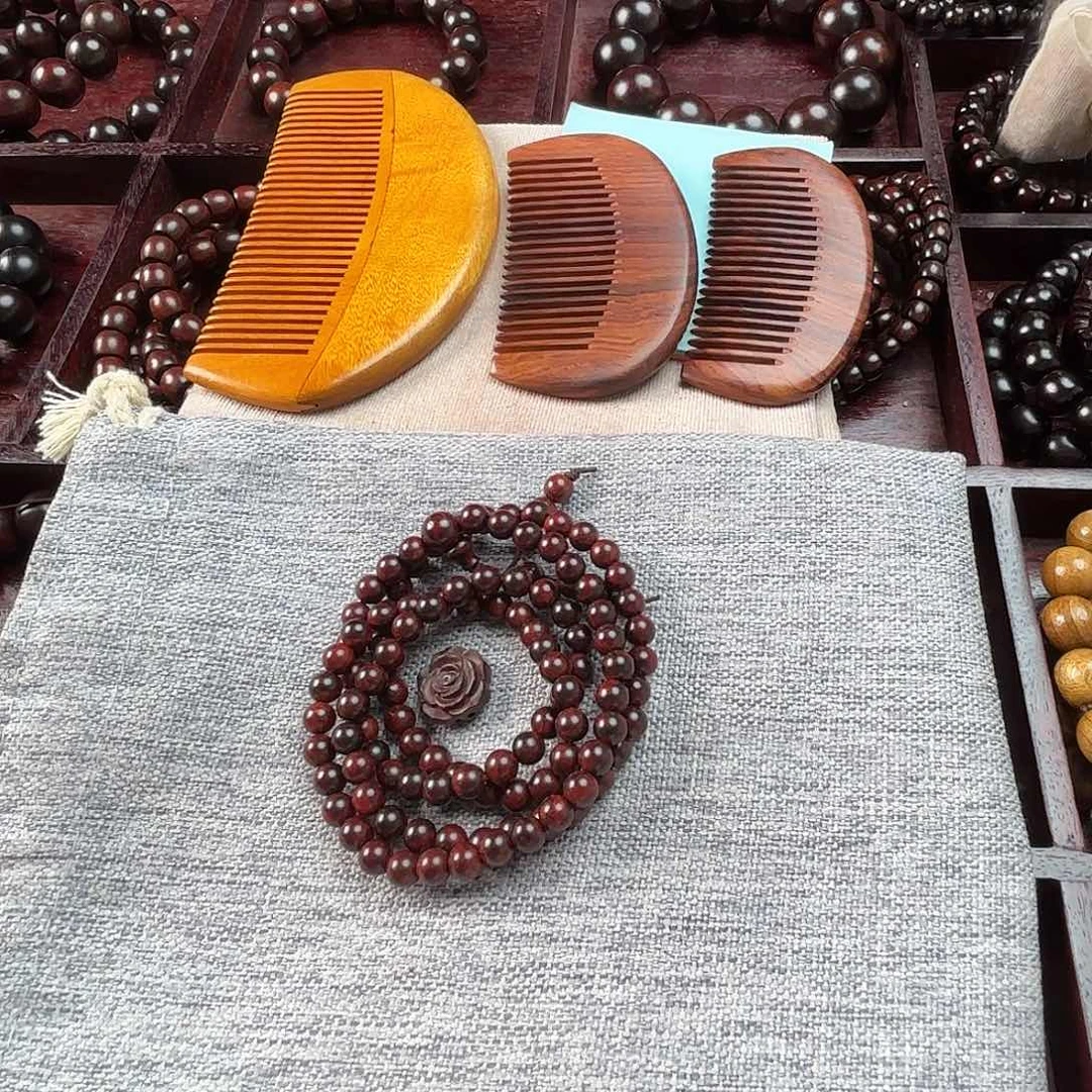 檀香紫檀（小叶紫檀）手串/手链再***夜