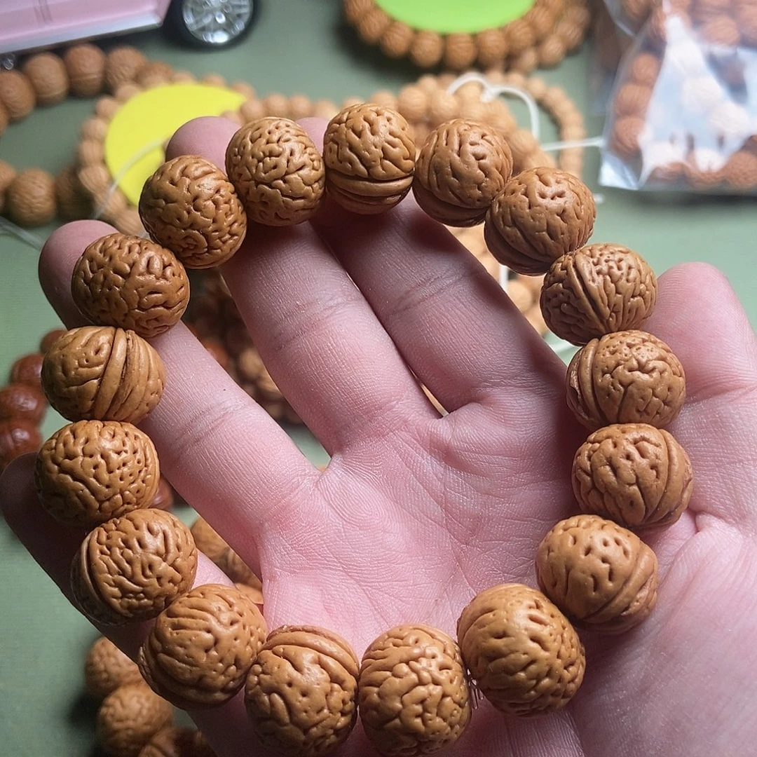 桃核手串金鱼肚桃核手串毕业款19-20