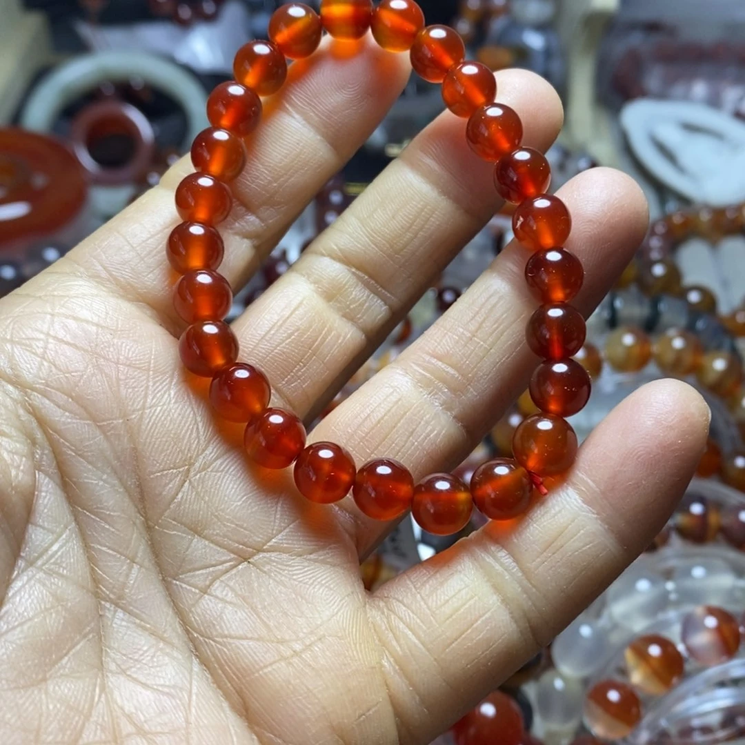 玛瑙/玉髓未镶嵌手链