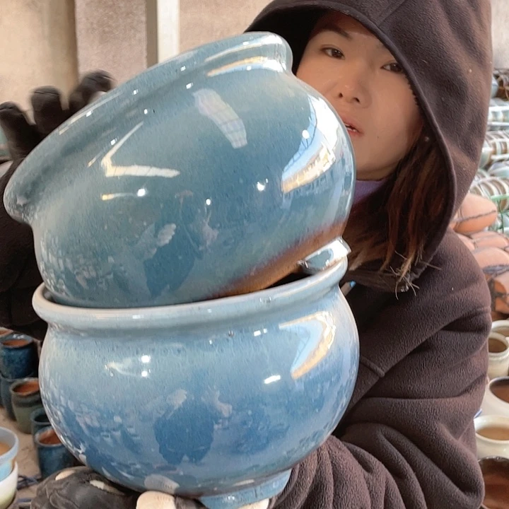 红陶瑕疵口20高13