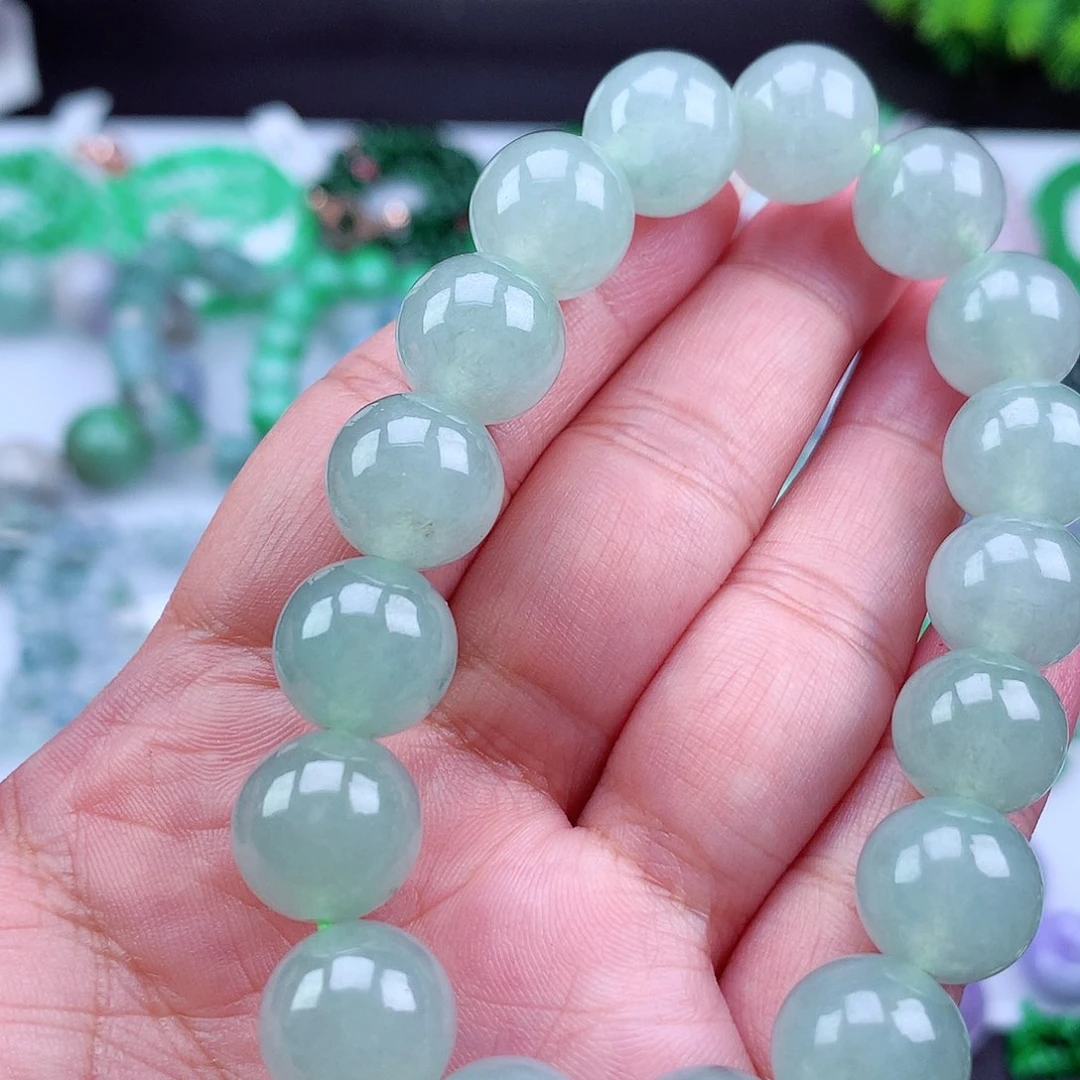 未镶嵌手链翡翠手串