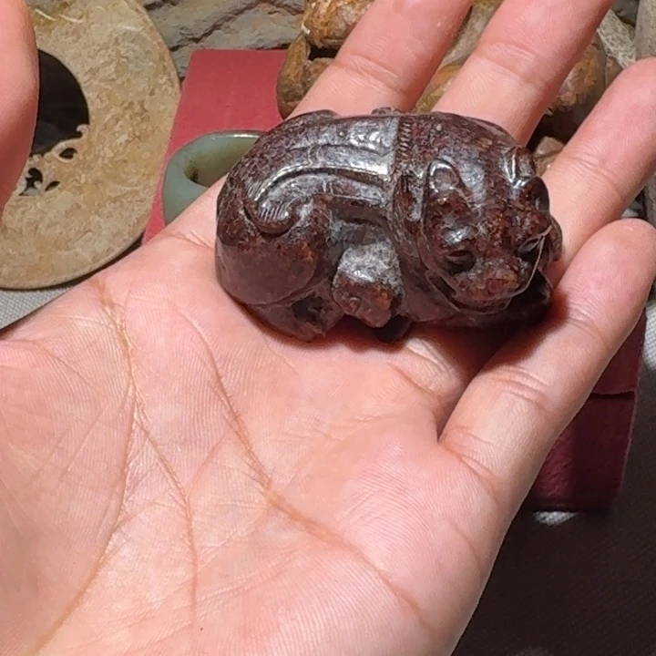 老***张和田玉（糖玉）未镶嵌挂件