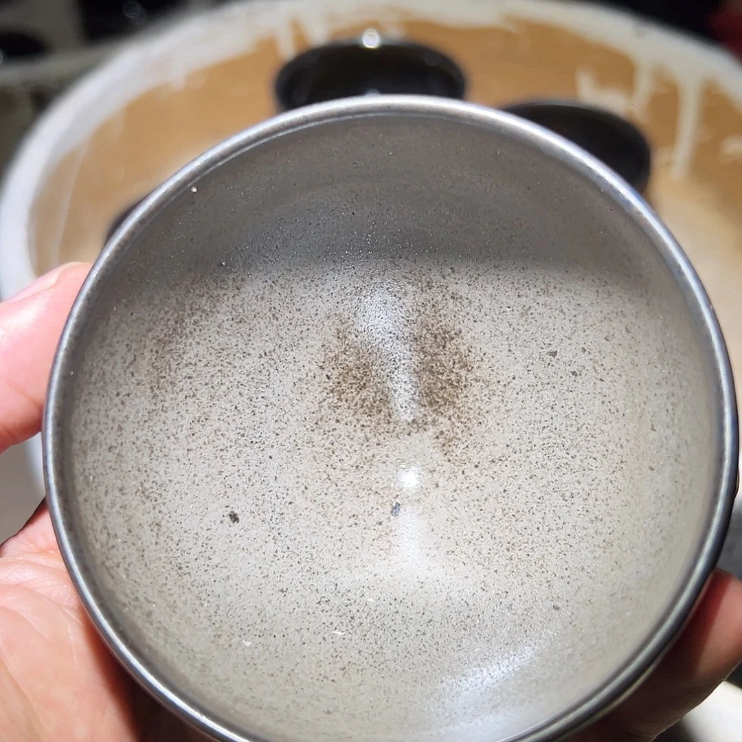 茶盏叶新奴行知省陶大师