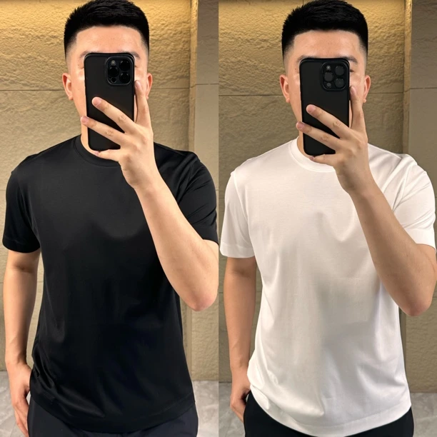 态度｜K8901 夏季男士新款 轻奢 净版舒适百搭短袖T恤