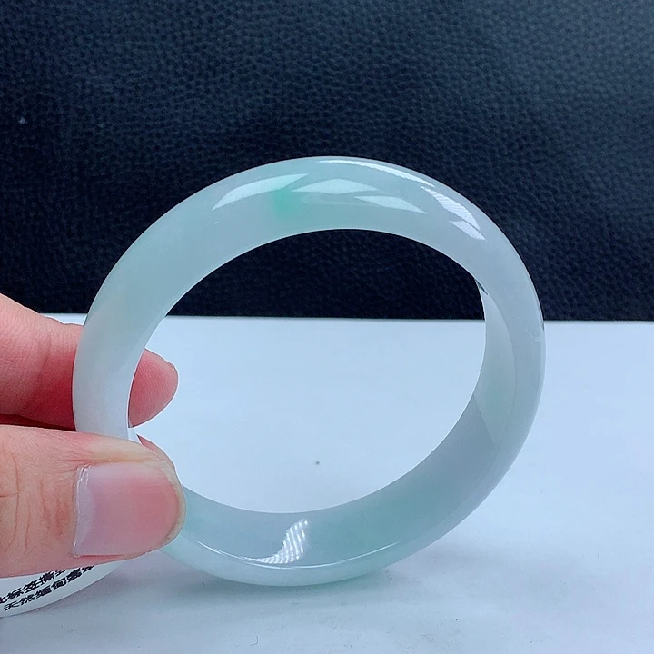 翡翠手镯未镶嵌59宽边