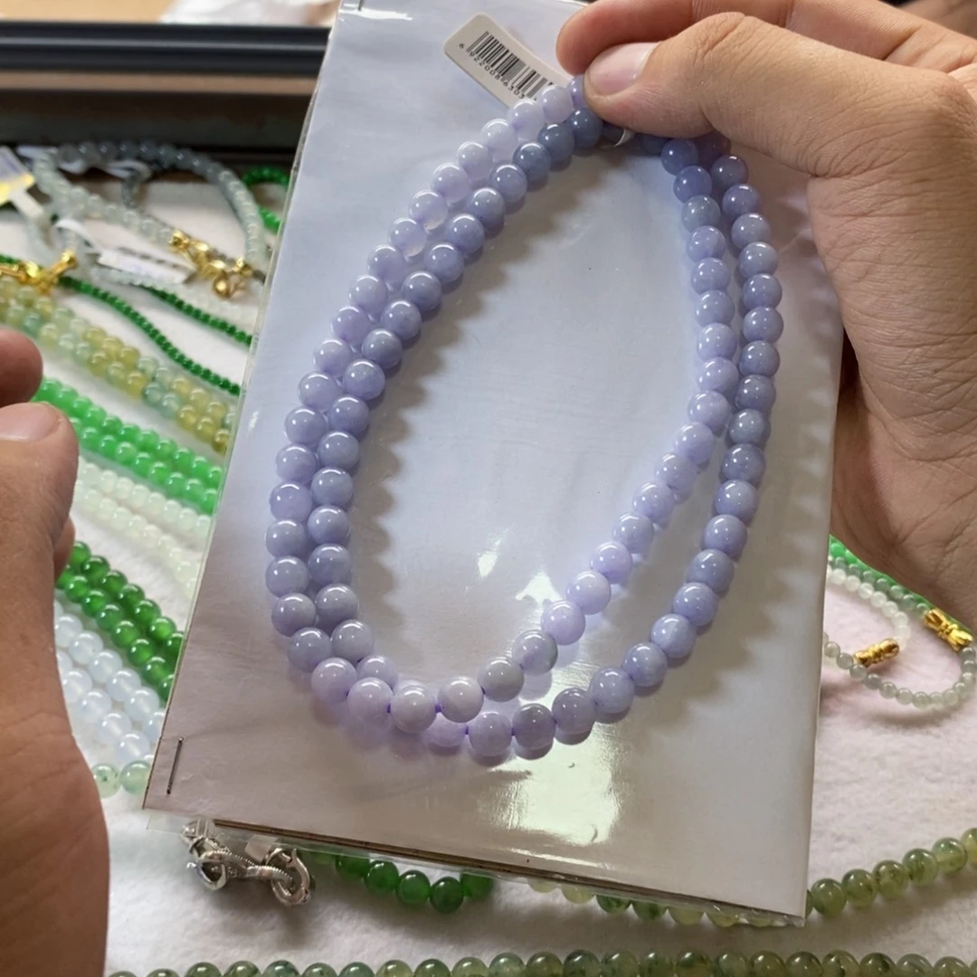 定制翡翠未镶嵌缅甸翡翠a货卡7.5