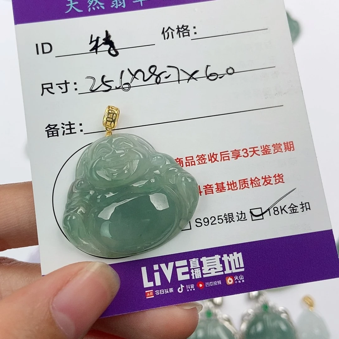 翡翠颈饰未镶嵌特**。翡翠