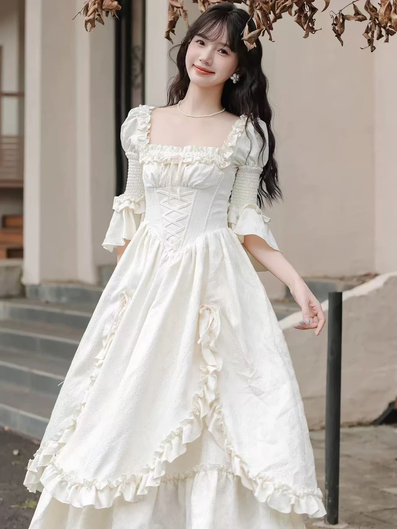 【801-900】芊蓓长裙气质高贵连衣裙