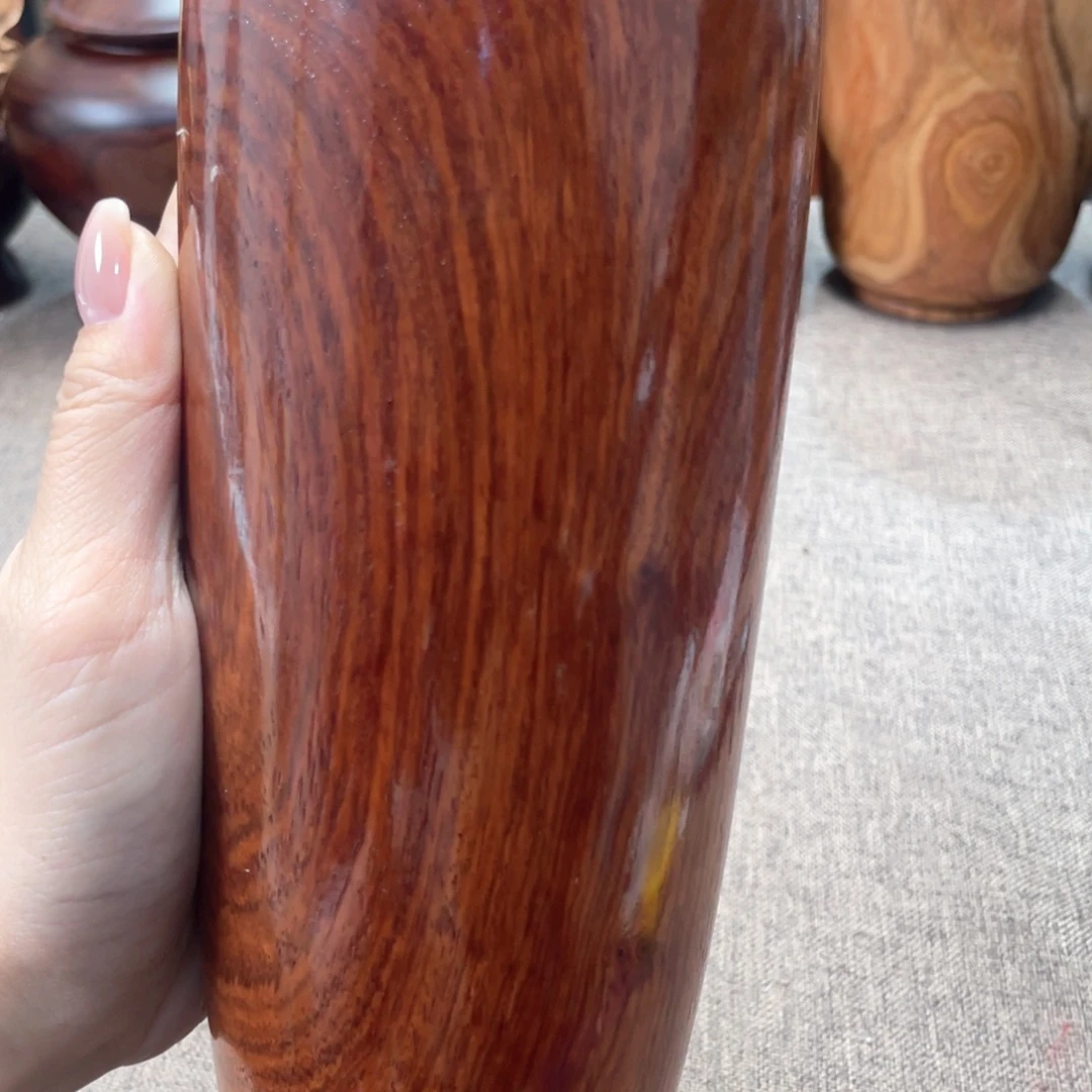 大果紫檀（缅甸花梨）梅瓶