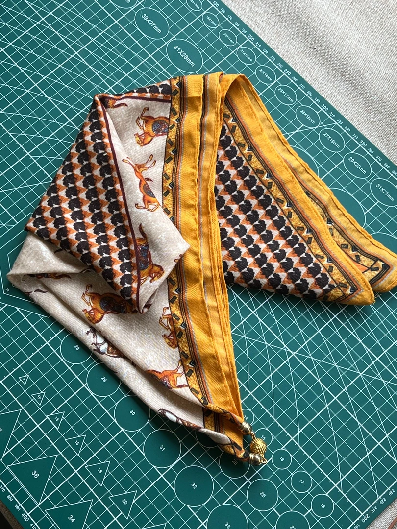 YuFences/与樊 · 原创设计 时尚百搭2024头巾 ＃6316