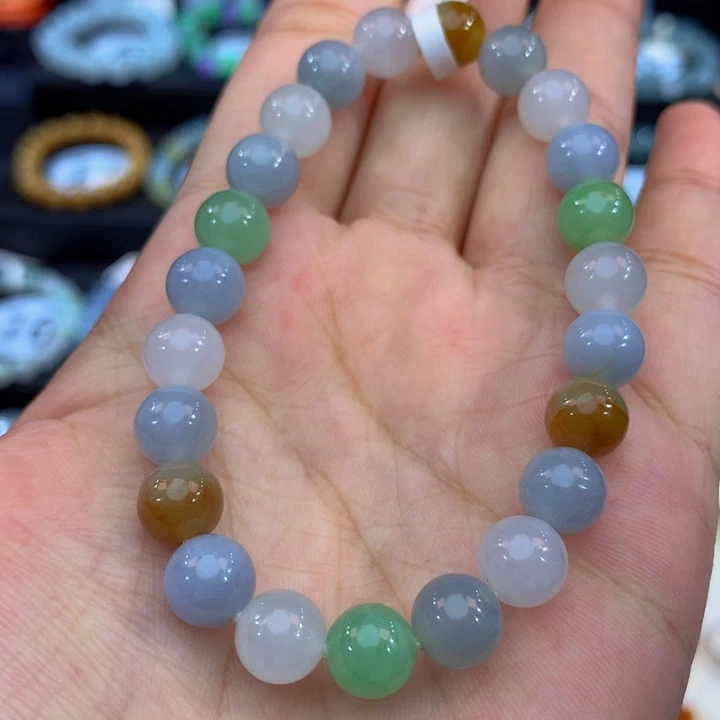 未镶嵌手链翡翠翡翠