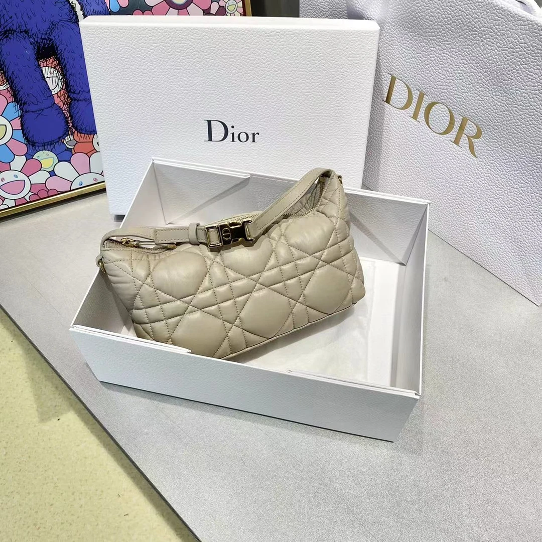 95新 DIOR/迪奥 迪奥  中号饭盒包 手提包
