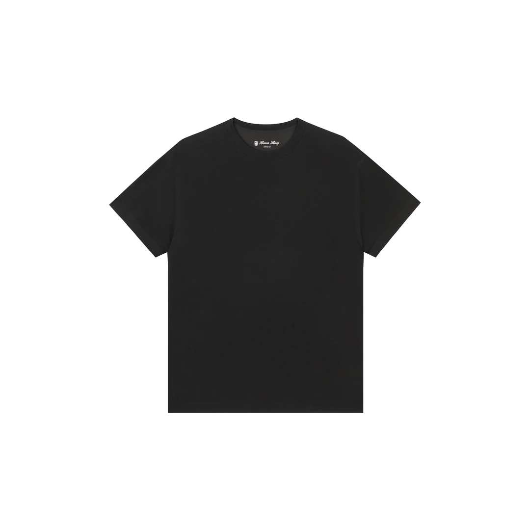 【绿标】haonanhuang 奥地利兰精莫代尔混纺铜氨全压胶短袖T恤