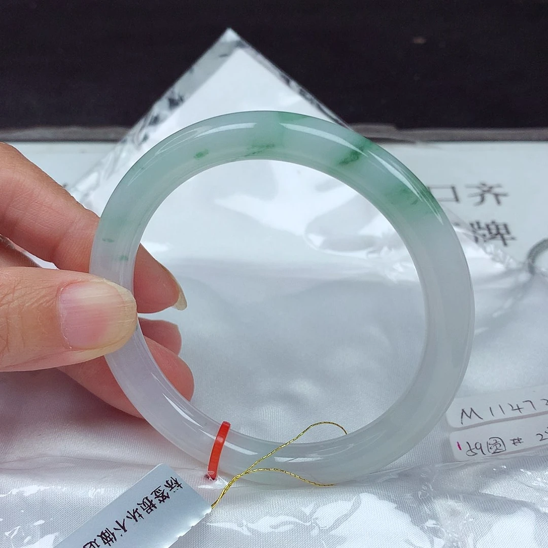 未镶嵌手镯翡翠59圈4736