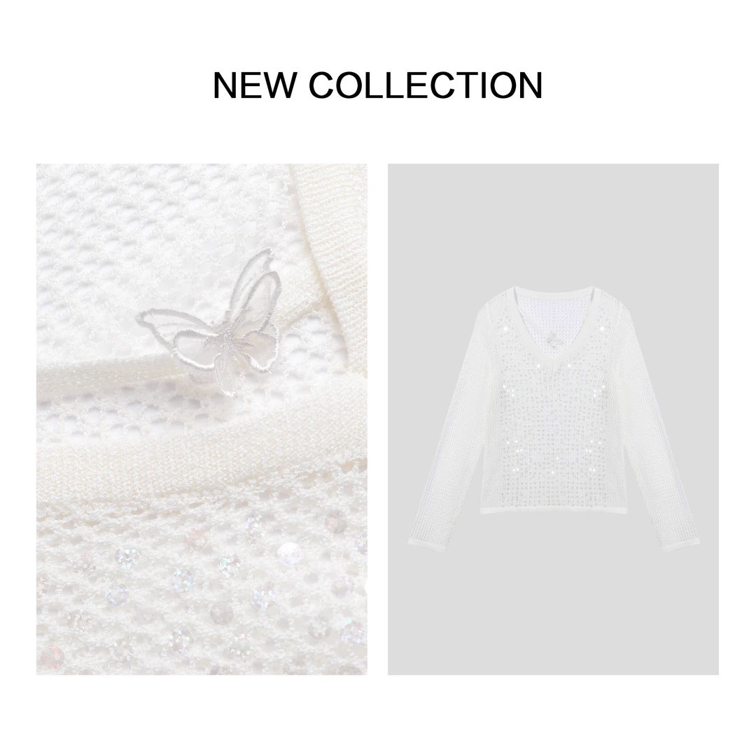 【龙哥专属】 X1F38002B 时尚女士春季线衣 2430