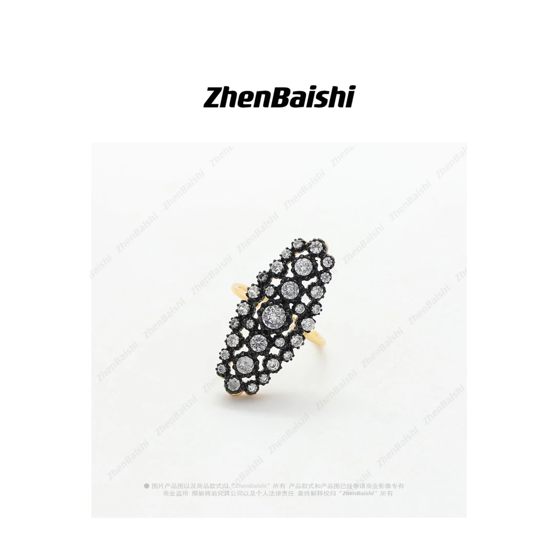 合金戒指 时尚简约高级感精致小众戒指【19739】