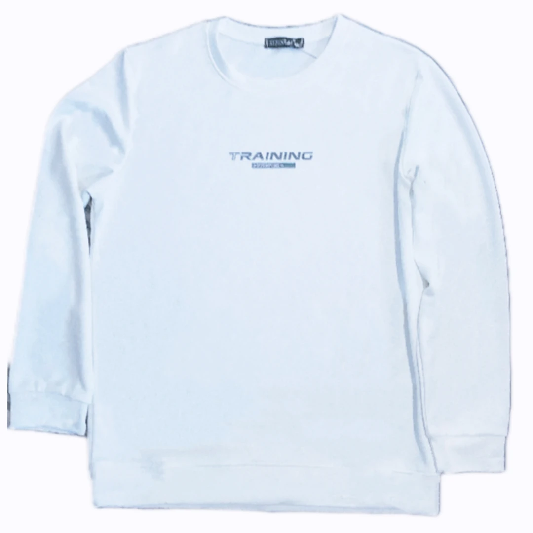 男士字母印花圆领长袖T恤秋季新款休闲百搭打底衫男子运动针织