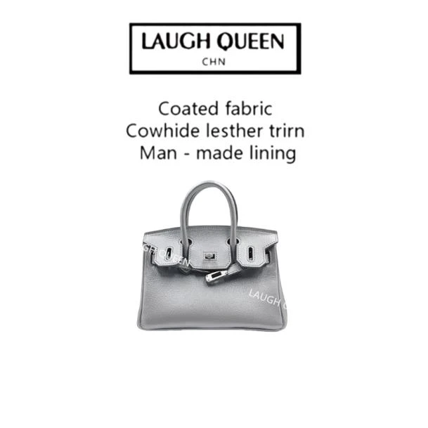 Laugh Queen手工打造真皮女士新款包银色bo